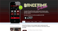Desktop Screenshot of dancetimedeluxe.com